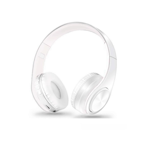 WIRELESS BLUETOOTH HEADPHONE TM-062 TF CARD/FM RADIO WHITE WIRELESS BLUETOOTH HEADPHONE TM-062 TF CARD/FM RADIO WHITE